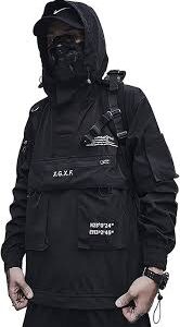 Höstjacka i Techwear-stil - Sawmew Svart